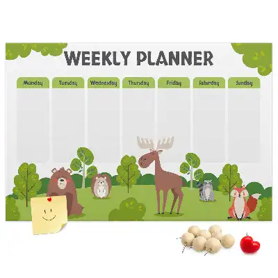 Printed Cork Memo Board Lesson plan