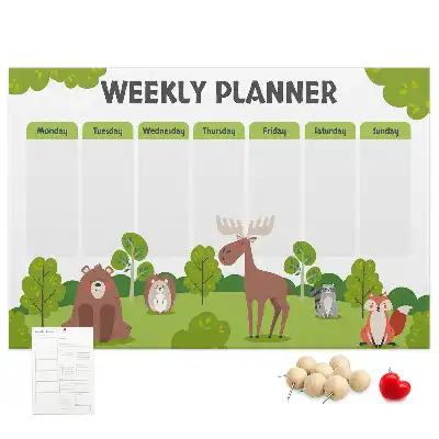 Printed Cork Memo Board Lesson plan