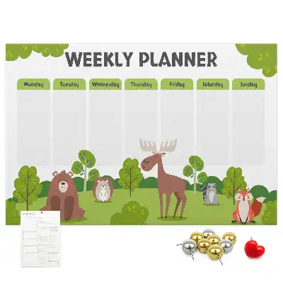 Printed Cork Memo Board Lesson plan