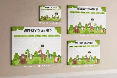 Printed Cork Memo Board Lesson plan