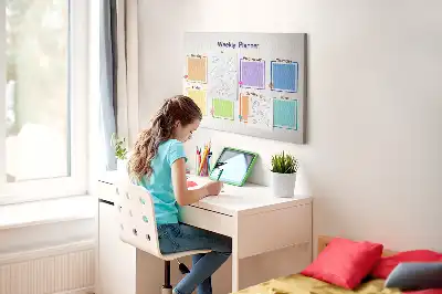 Cork Weekly Planner Memo Board