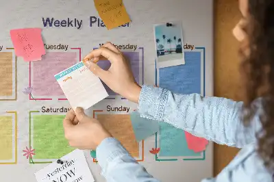 Cork Weekly Planner Memo Board