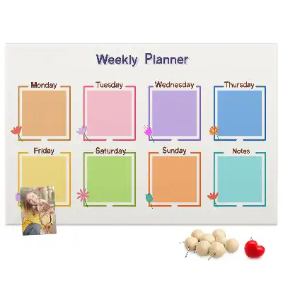 Cork Weekly Planner Memo Board