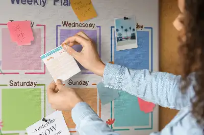 Cork Weekly Planner Memo Board