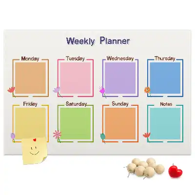 Cork Weekly Planner Memo Board