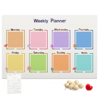 Cork Weekly Planner Memo Board