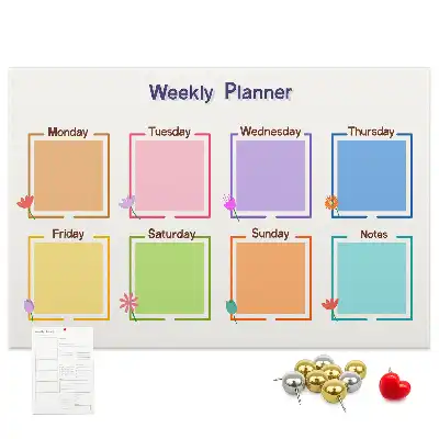Cork Weekly Planner Memo Board