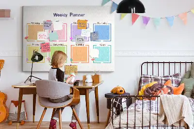 Cork Weekly Planner Memo Board