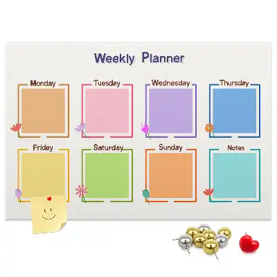 Cork Weekly Planner Memo Board