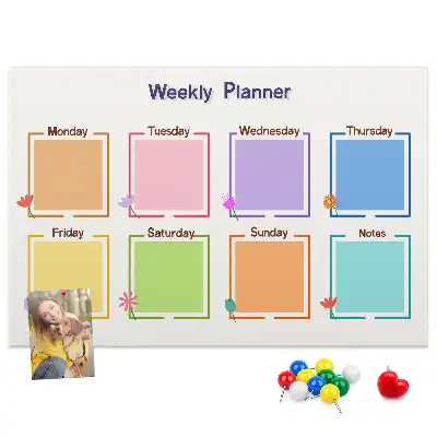Cork Weekly Planner Memo Board
