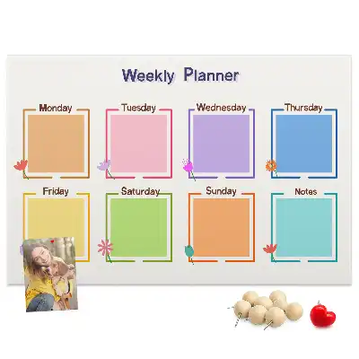 Cork Weekly Planner Memo Board