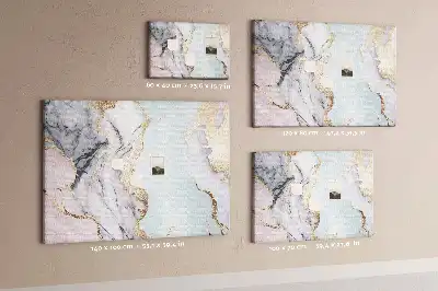Marble Print Cork Board