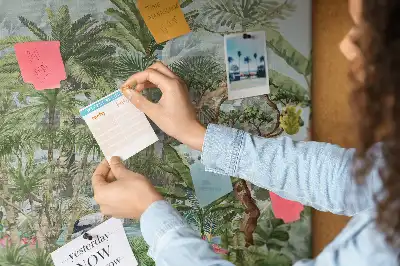 Nature jungle wildlife cork memo board