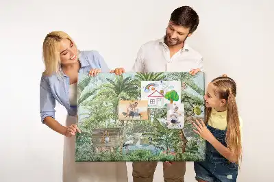 Nature jungle wildlife cork memo board