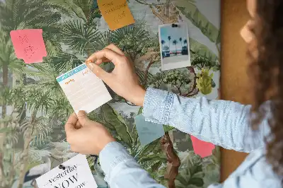 Cork memo board Nature jungle wildlife