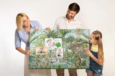 Cork memo board Nature jungle wildlife