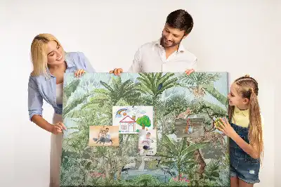 Nature jungle wildlife cork memo board
