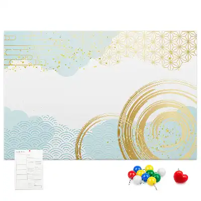 Cork memo board Decorative pattern