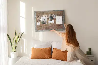 Printed Cork Board Welcome board