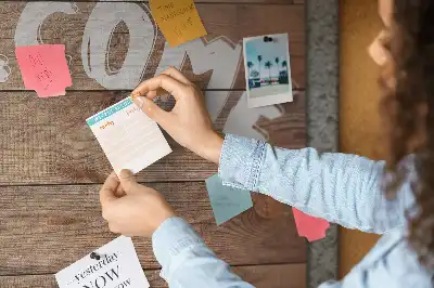 Printed Cork Welcome Board