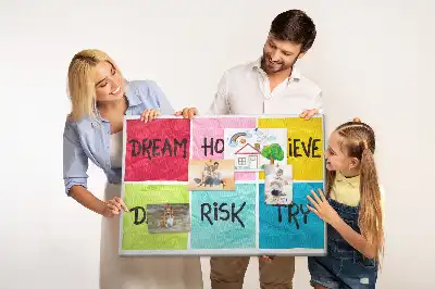 Motivational Cork Memo Board