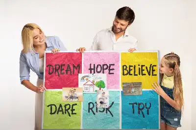 Cork memo board Motivational board