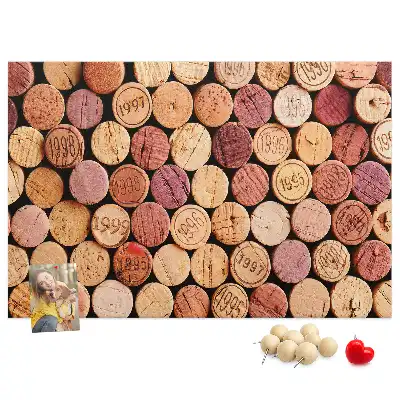 Printed Cork Board Wine corks