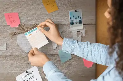 Cork memo board with Love lettering