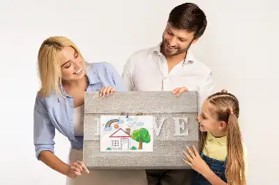 Cork memo board with Love lettering