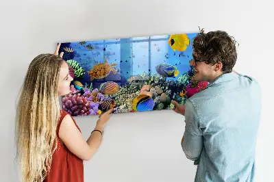 Underwater Life Magnet Board