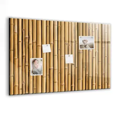 Bamboo magnetic board