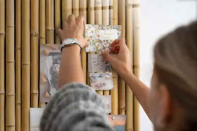 Bamboo magnetic board