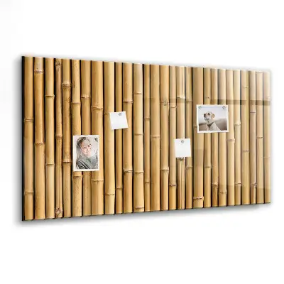 Bamboo magnetic board