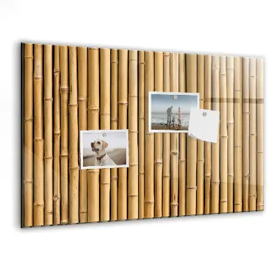 Bamboo magnetic board