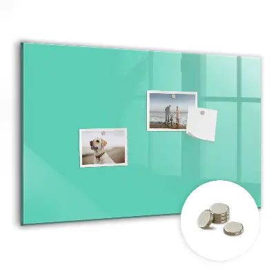 Magnetic wall board Turquoise color