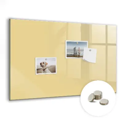 Cream Magnetic Board