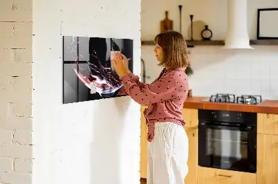 Glass of Wine Magnetic Memo Board