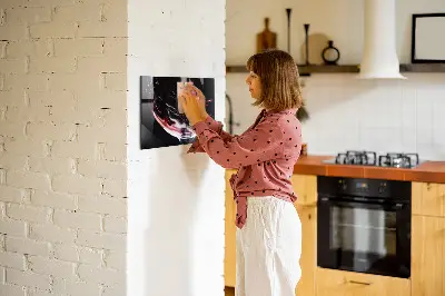 Glass of Wine Magnetic Memo Board