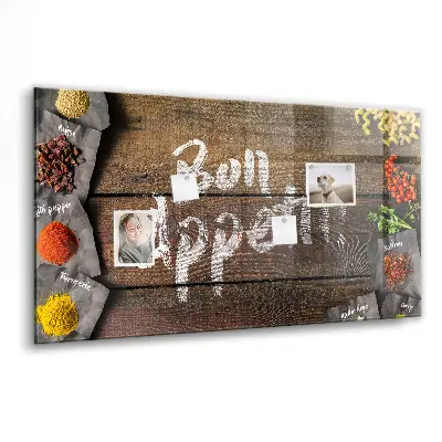 Bon Appetit Magnetic Wall Board