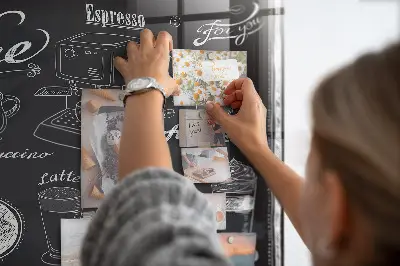 Magnetic wall board Coffee machines
