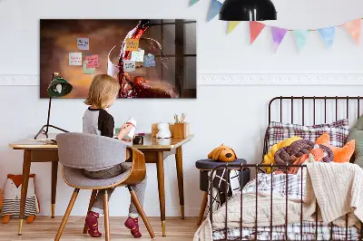 Glass of Wine Magnetic Board