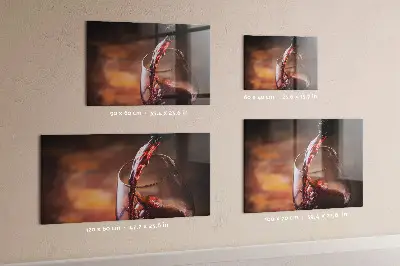 Glass of Wine Magnetic Board