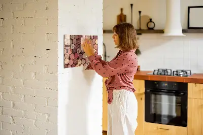 Magnetic wall board for wine corks
