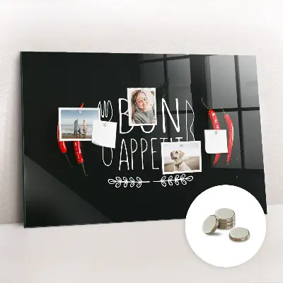 Bon Appetit Magnetic Wall Board