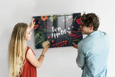 Bon Appetit Magnetic Wall Board