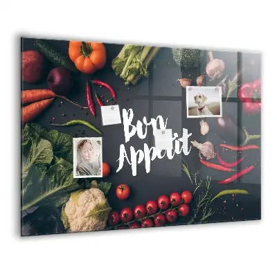 Bon Appetit Magnetic Wall Board