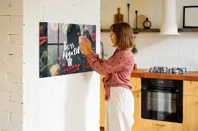 Bon Appetit Magnetic Wall Board