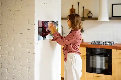 Wine Glass Design Magnetic Board