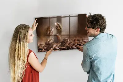 Magnet board Coffee beans