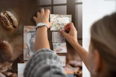 Magnet board Coffee beans
